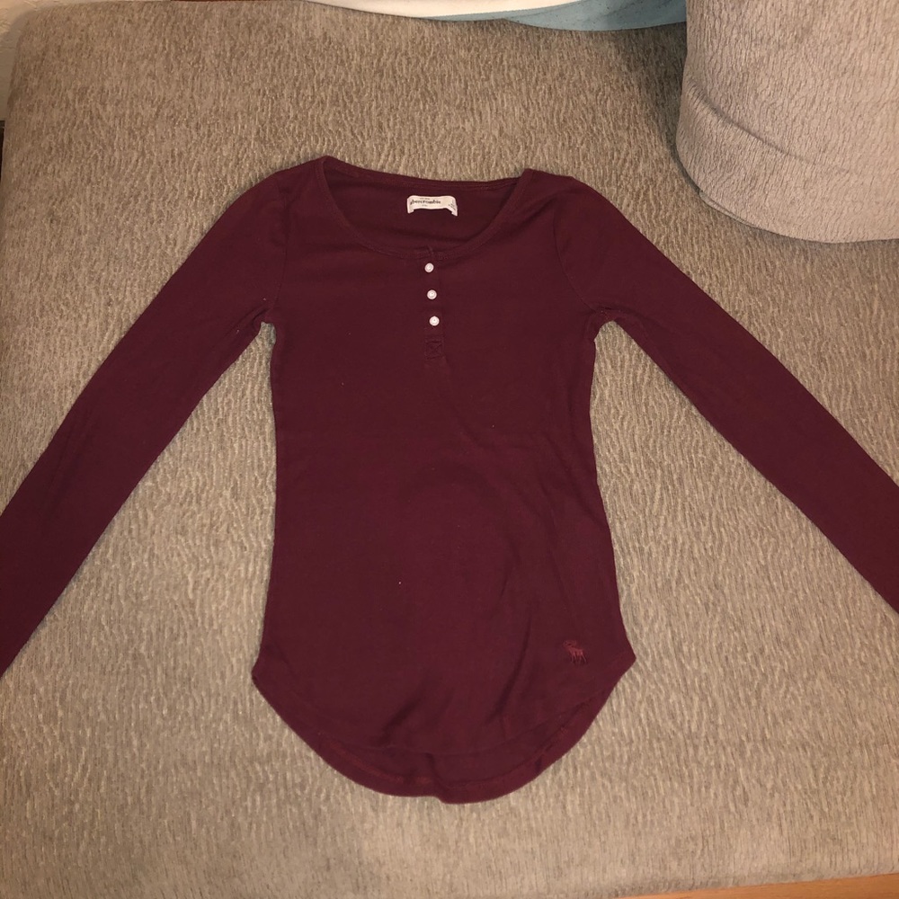 Abercrombie long sleeve blouse